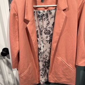 Women's Pink Blazer